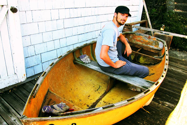 Restoring a fifty-year-old rowboat